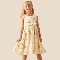 Edie Linen Floral Dress