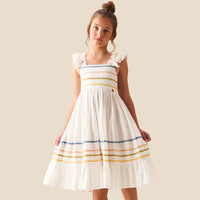 Monique Ric Rac Detail Maxi Dress