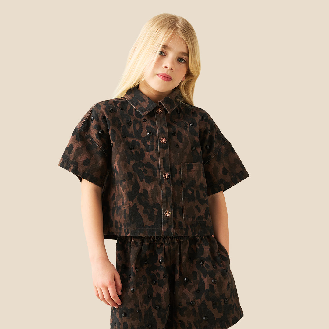 Zeta Leopard Shirt