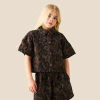 Zeta Leopard Shirt