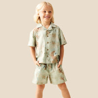 Teddy Tie Dye Print Shirt