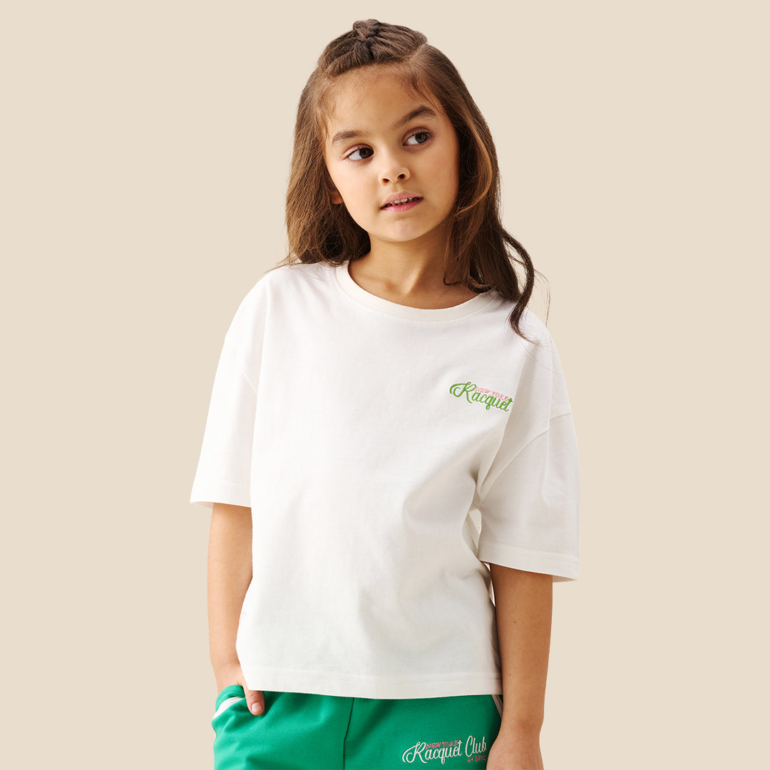 Emma Tennis T Shirt - Angel & Rocket