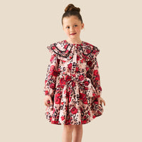 Lyra Animal Rose Print Blouse