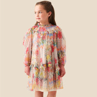 Beatrice Mesh Frill Dress