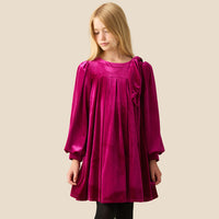 Felicity Oversized Bow Swing Dress