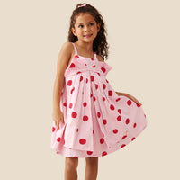 Libby Spot Bow Dress