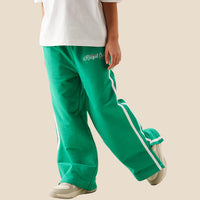 Ria Green Wide Leg Jogger