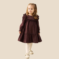 Avery Cord Lace Trim Dress