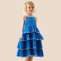 Lois Tiered Seersucker Dress