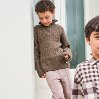 Colin Zip Neck Knit Jumper