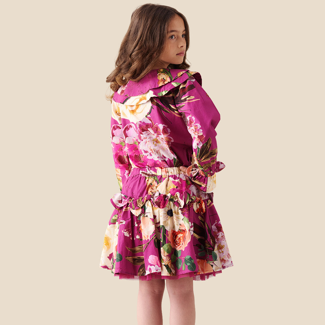 Girls Printed Pink Tops - Angel & Rocket