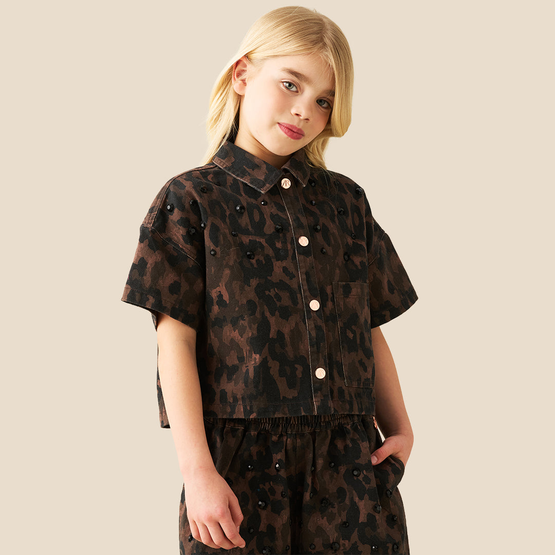 Zeta Leopard Shirt