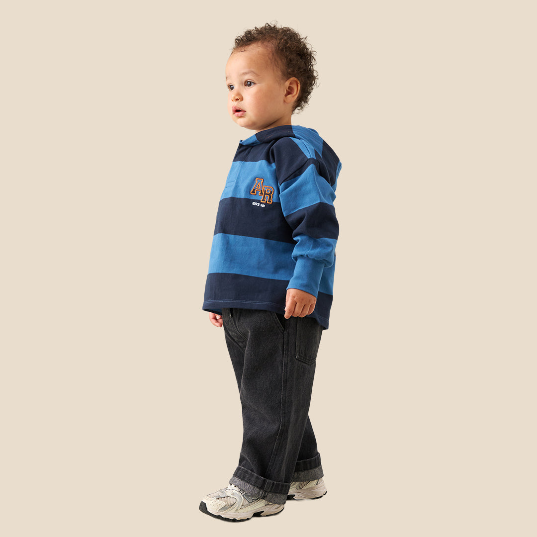 Baby Boys Printed Blue T-shirts - Angel & Rocket
