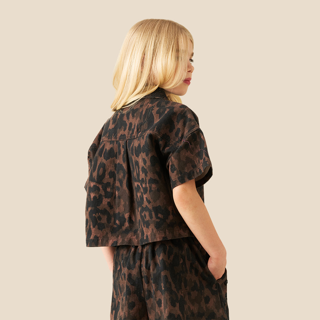Zeta Leopard Shirt