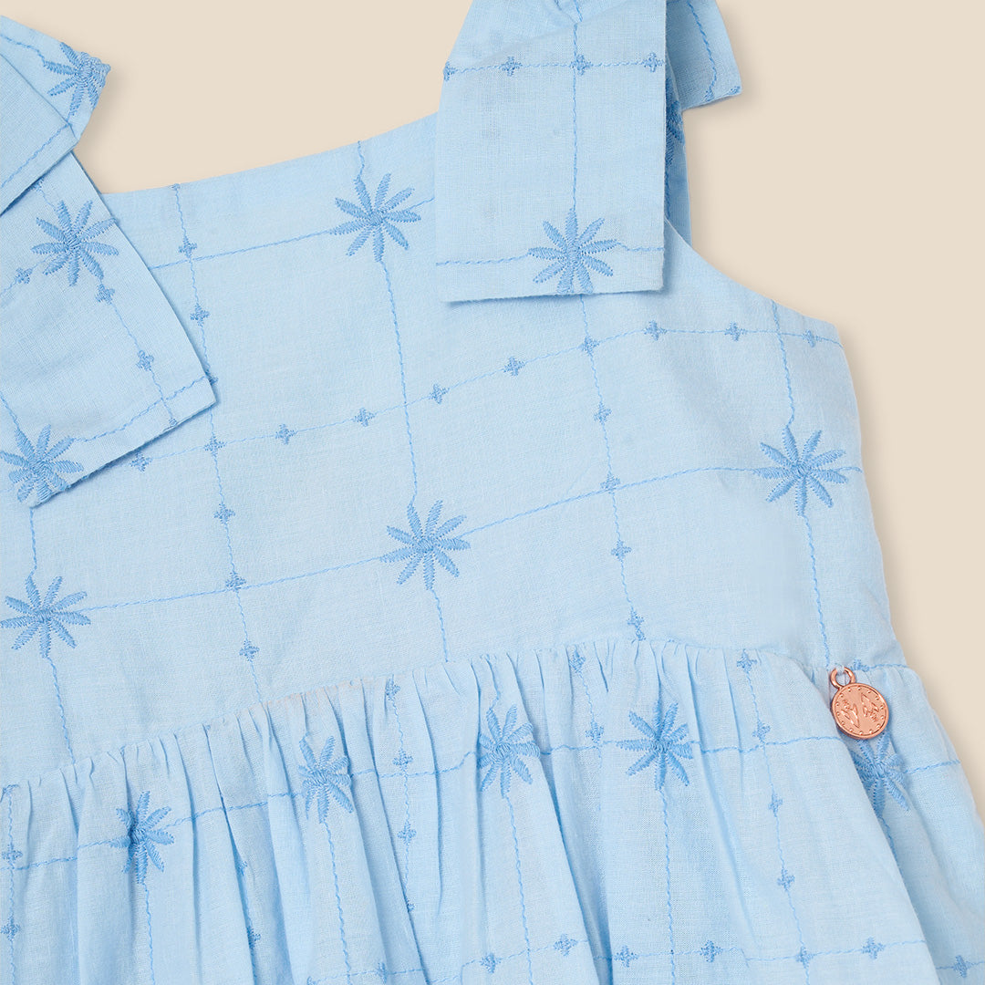 Nellie Tie Detail Embroidered Cami