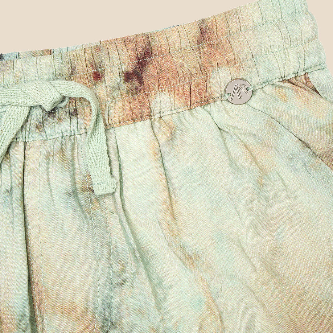 Teddy Tie Dye Print Short