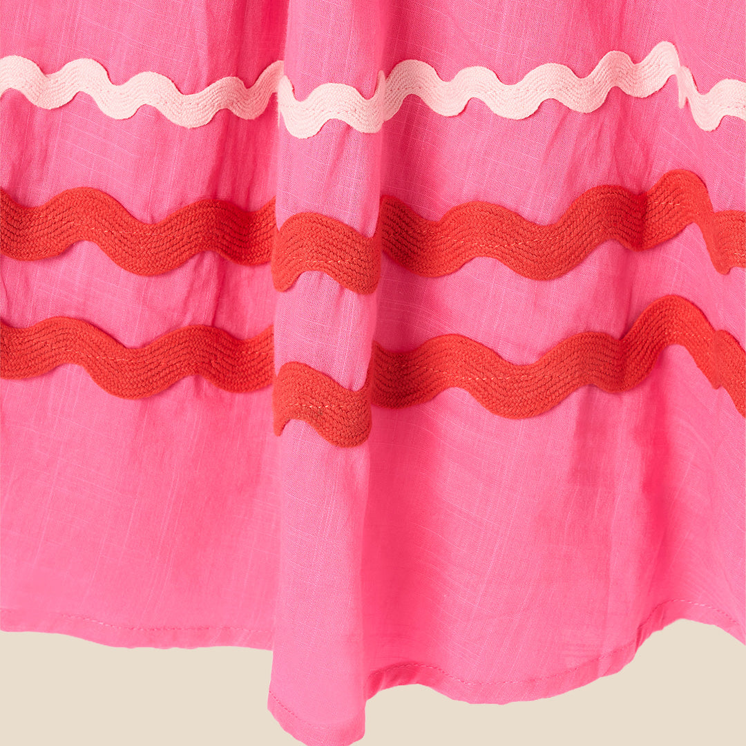 Electra Ric Rac Dress - Angel & Rocket
