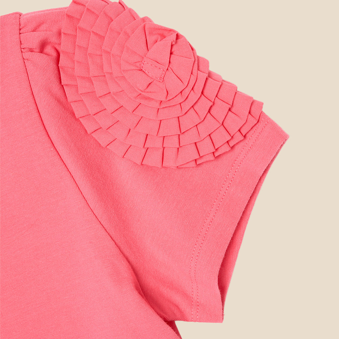 Nila Flower Corsage T Shirt - Angel & Rocket