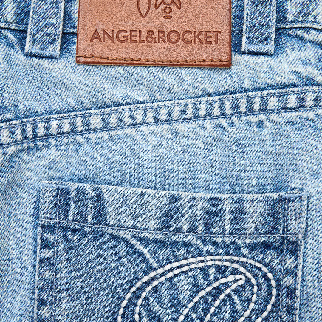 Austin Long Line Wide Denim Short