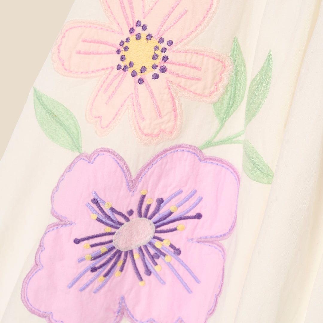 Coletta Puff Sleeve Swing Dress