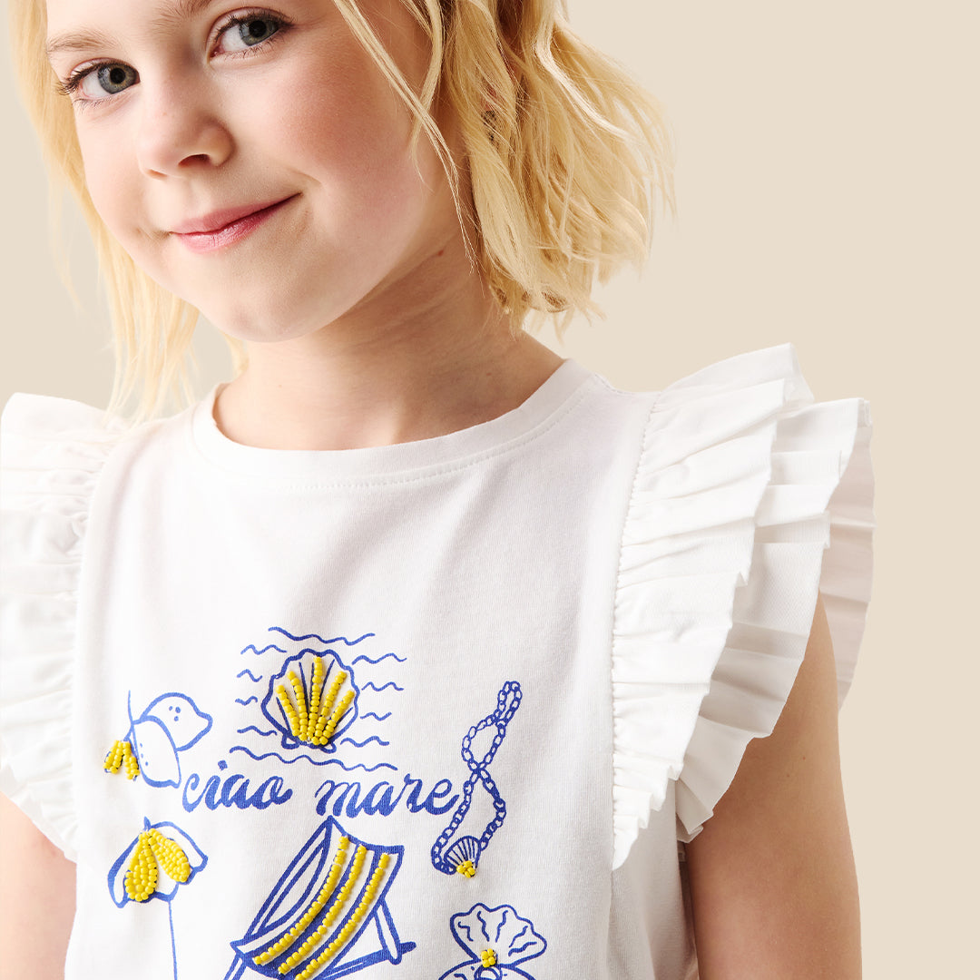 Mariella Ciao Mare T Shirt - Angel & Rocket