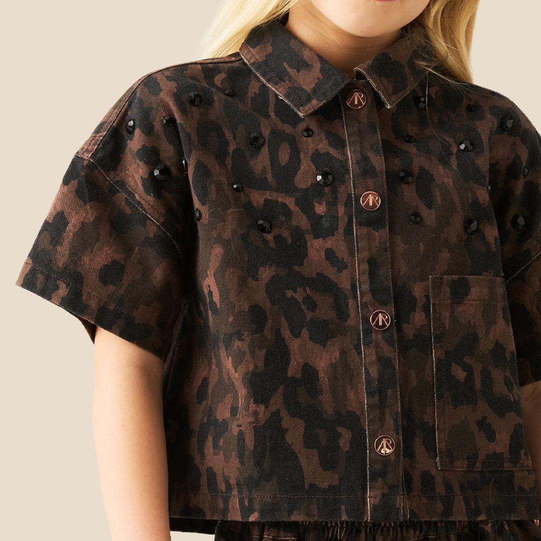 Zeta Leopard Shirt