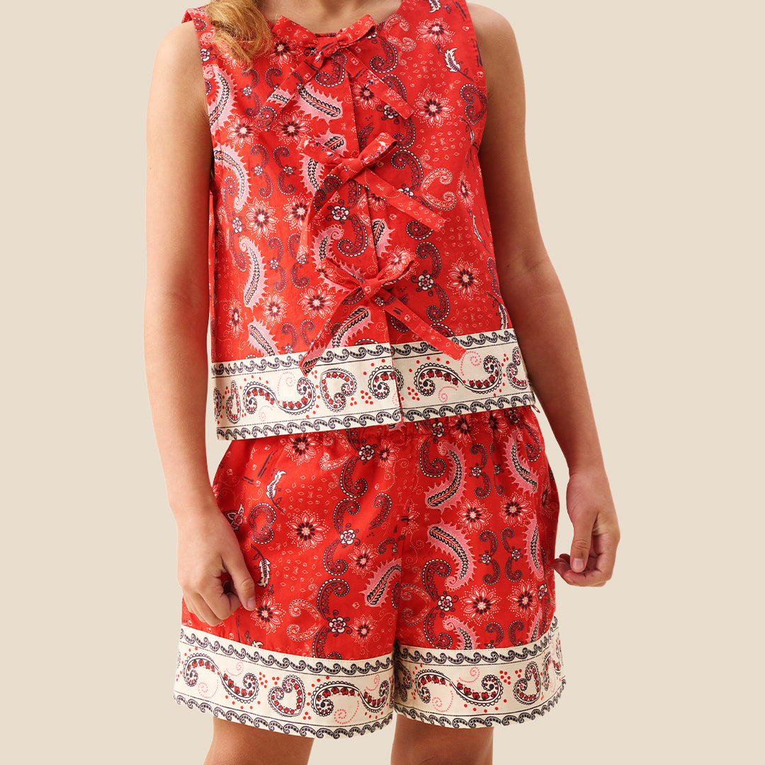 Ava Bandana Print Short