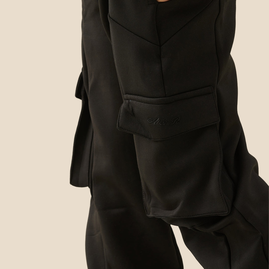 Frank Mix Panelled Cuffed Jogger