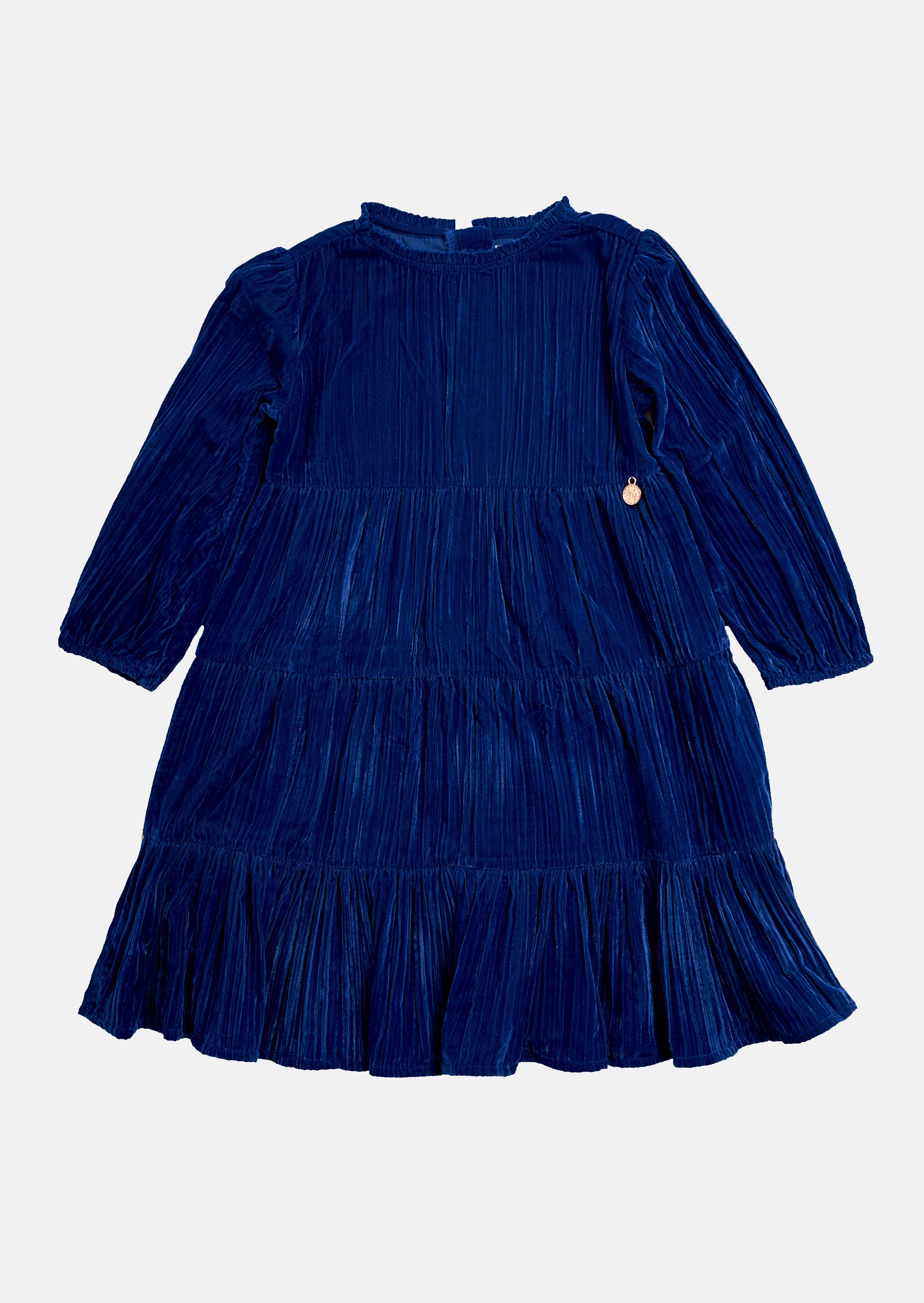 Velvet mini dress Naked Wardrobe Blue size XS International in Velvet -  31142325