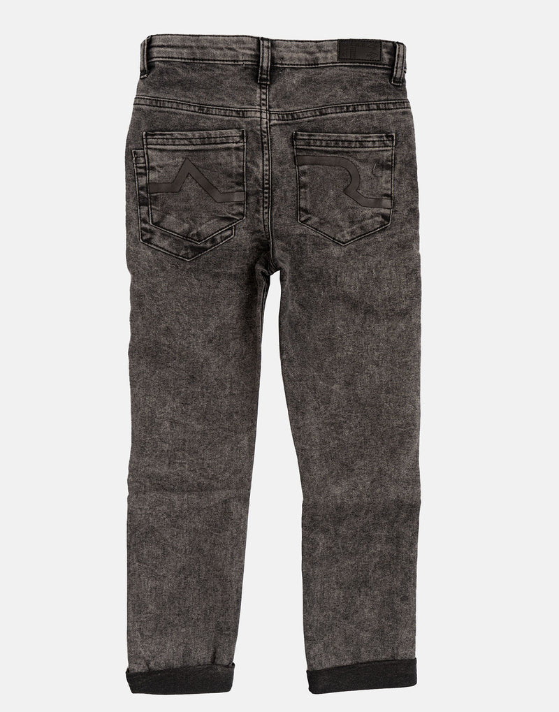 Boys Grey Skinny Fit Denim Jeans