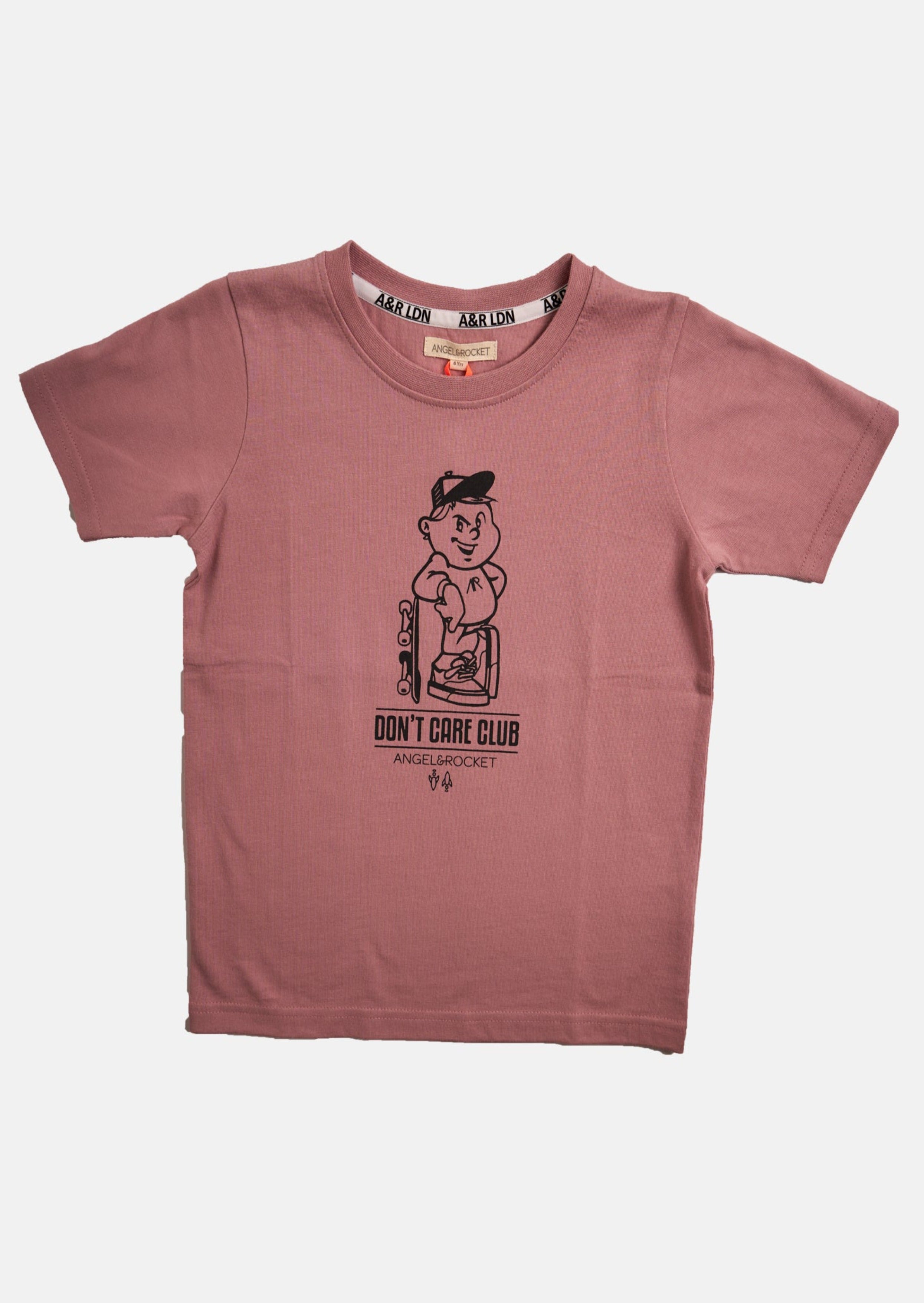 Boys Character Printed Pink Graphic T-Shirt