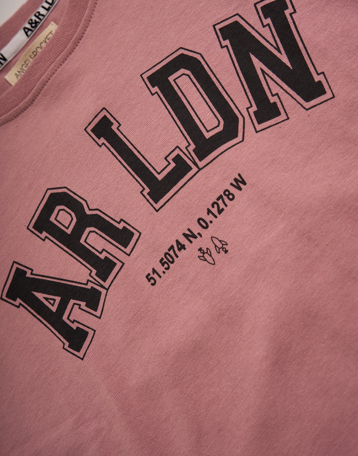Boys Brand Slogan Printed Pink T-Shirt