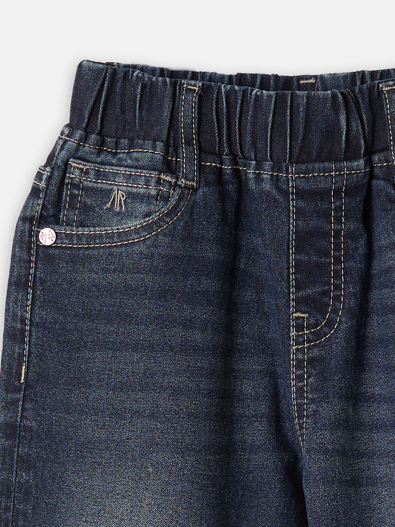 Boys Blue Stretchable Denim Jeans