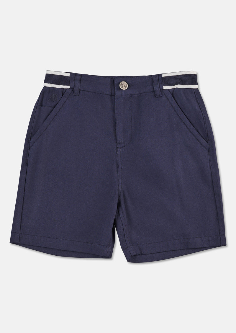 Boys Navy Smart Woven Shorts
