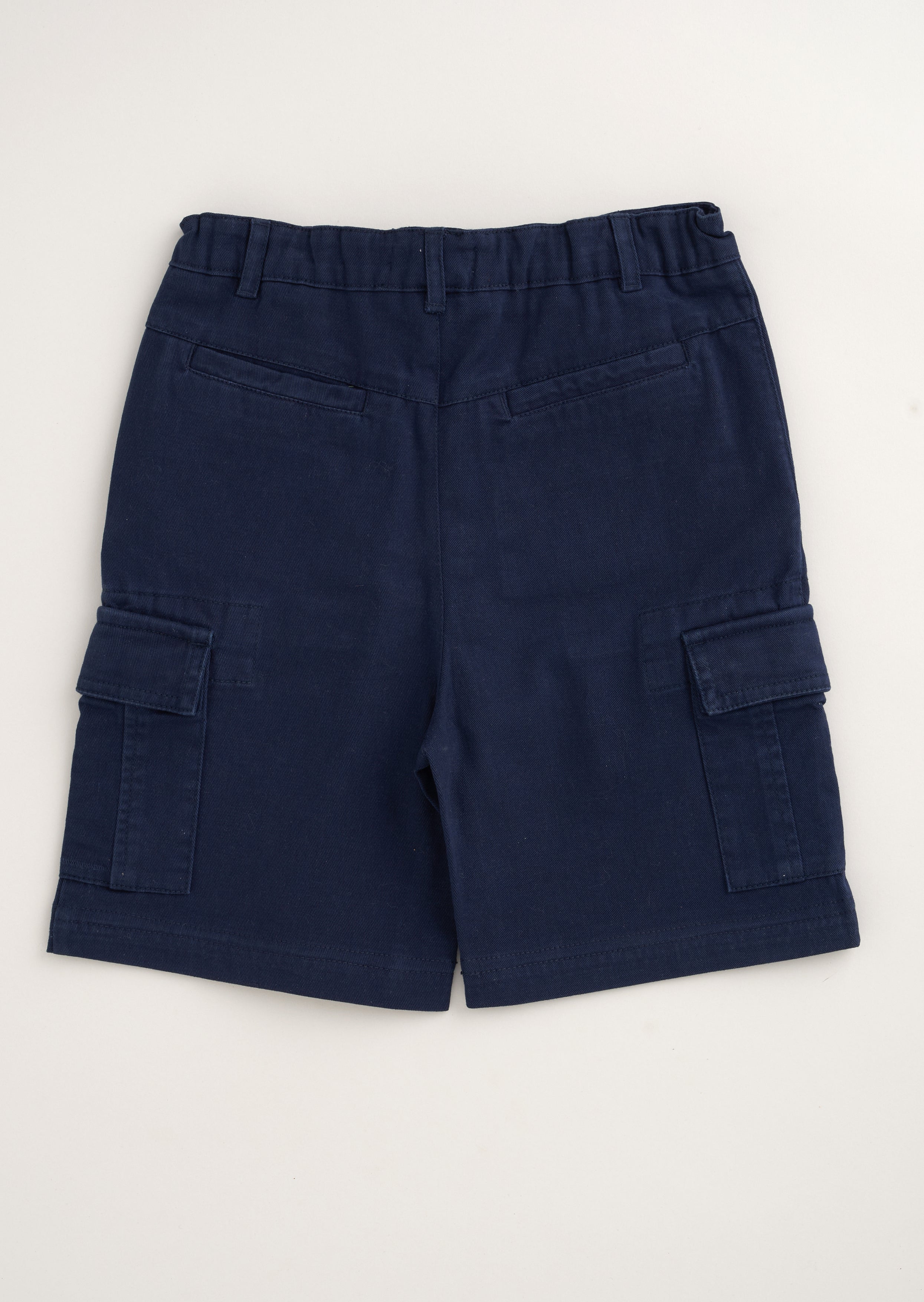Boys Blue Cargo Woven Shorts